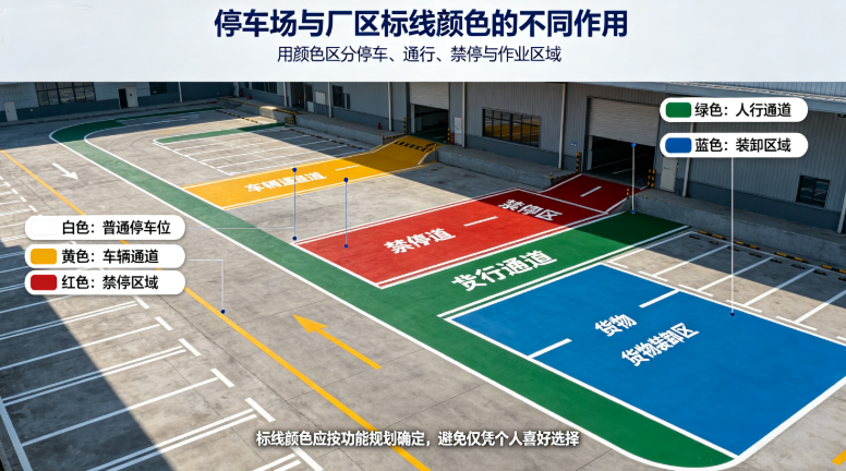 厂区标线作用 厂区标线作用